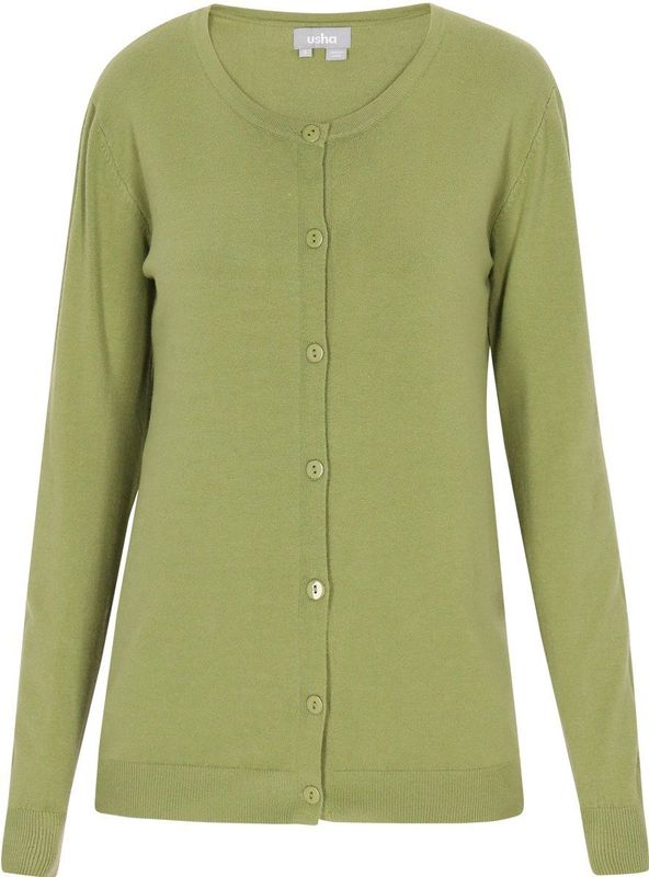 Usha Gebreid vest  appel