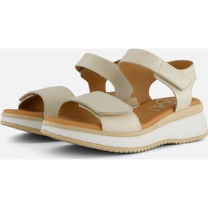 Oh My Sandals Sandalen wit Leer - Dames - Maat 40