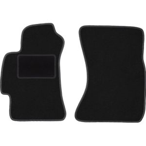 Voormatten zwart voor: Subaru Outback III stationwagen, sedan (2003-2009)
