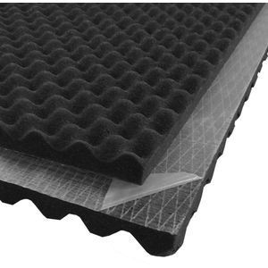 Professionele Geluidsisolatie - Akoestisch - Isolatieplaten - Noppenschuim - 50x100cm - 3cm dik