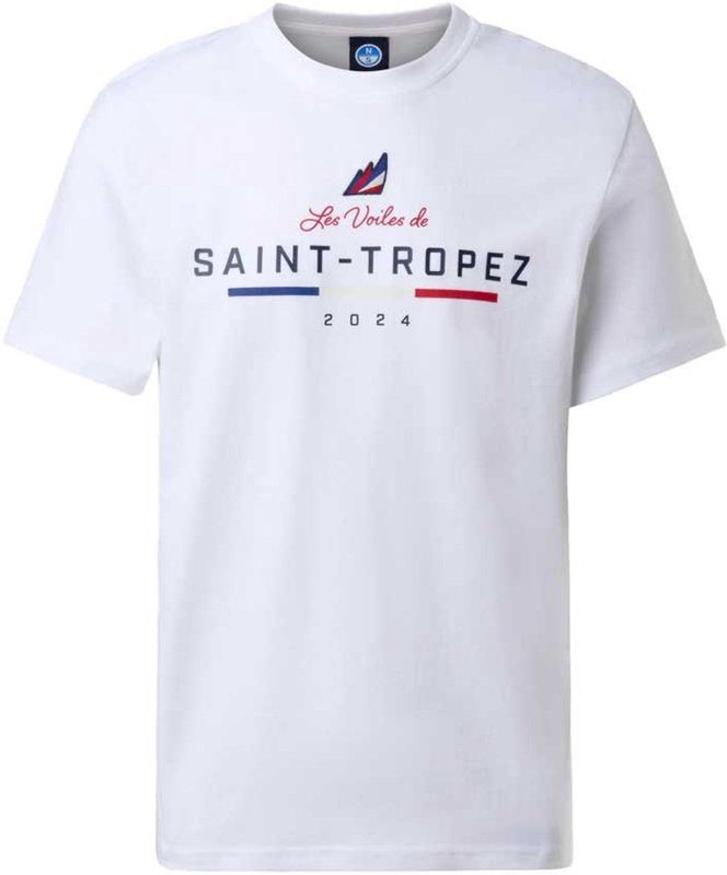 North Sails Lvdst 403545 T-shirt Met Korte Mouwen Wit XS Man