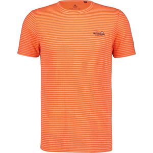 NZA New Zealand Auckland Korte mouw T-shirt - 23DN700 Wimbledon Oranje (Maat: M)