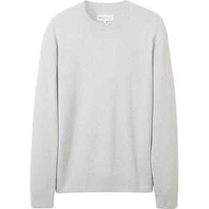 TOM TAILOR structured basic knit Heren Trui - Maat XXL