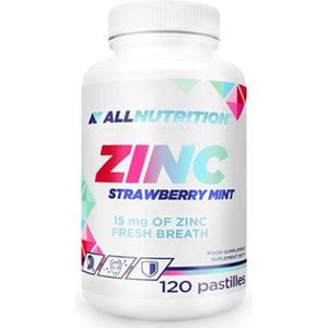 ALLNUTRITION | ZINK | 120 tabletten | AARDBEI MUNT | 120 capsules