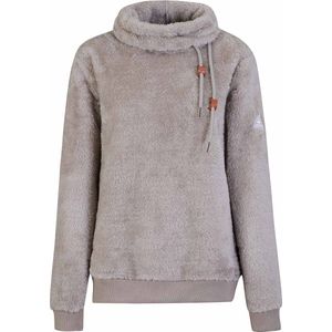 BJØRNSON Ilmi Coral Fleece Pullover Dames 4 seizoenen - Zacht - Maat 40 - Beige