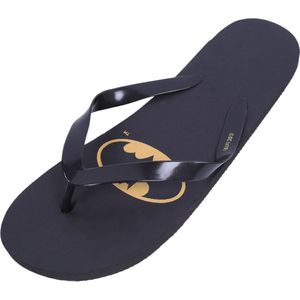 Zwarte teenslippers BATMAN DC COMICS