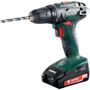 Metabo BS 18 18V Li-Ion accu boor-/schroefmachine set (2x 1.3Ah accu) in koffer