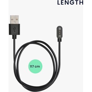 USB-oplaadkabel compatibel met CMF Watch Pro 2 - Watch Pro 1 - Laadkabel voor smartwatch - In zwart - Snelle levering .
