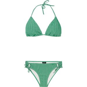 Protest Prtchanti – Triangle bikini set Dames – Koordsluiting – Uitneembare vulling – Badstof – Jardin Green
