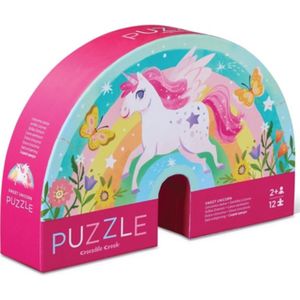 Eenhoorn puzzel met regenboog - Crocodile Creek