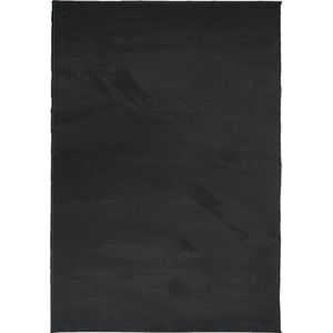 vidaXL - Vloerkleed - OVIEDO - laagpolig - 160x230 - cm - zwart