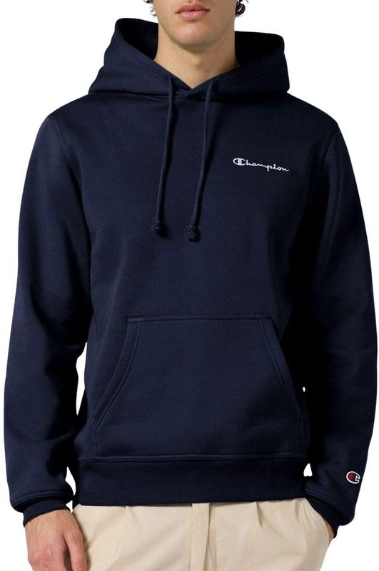 Champion - Authentic Athletic Apparel - Sweatshirt - Navy - Capuchon met Trekkoord