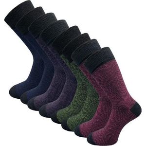 8 paar Sokken - SQOTTON- Lakos - Maat 35-38
