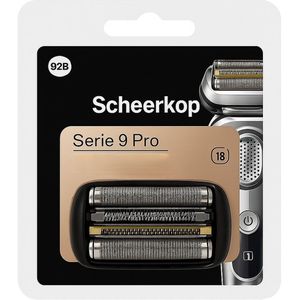 K&R Ventures - Universele Elektrische Scheerkop - Zwart - Compatibel met Braun Series 9 (92B) - 1 Stuk