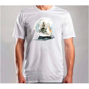 Feliz Meowdad - T Shirt - MerryChristmas - ChristmasVibes - Funny - Sarcasm - VrolijkKerstfeest - Kerstmis - Grappig - Sarcasme - Kat - Cat