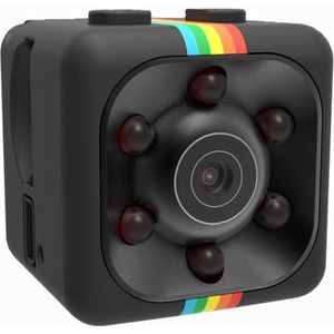 Camera Mini - Beveiligingscamera - Zwart - Spy Webcamera - Compact
