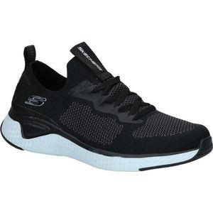 Skechers Solar Fuse- Valedge zwart sneakers heren (52757 BLK)