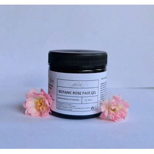 Biologische Botanische gezicht Rozen gel - antioxidant - gevoelige huid - acne - droge huid - kalmeert 60ml