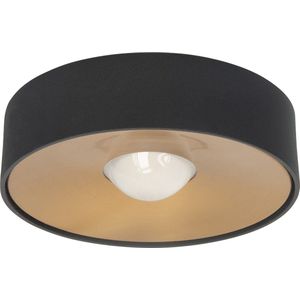 Highlight - Plafondlamp Bright Ø 15 cm zwart goud