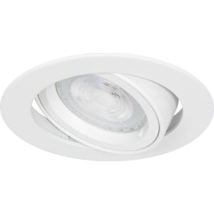 Ledmatters - Inbouwspot Wit - Dimbaar - 4 watt - 345 Lumen - 3000 Kelvin - Wit licht - IP21 Stofdicht