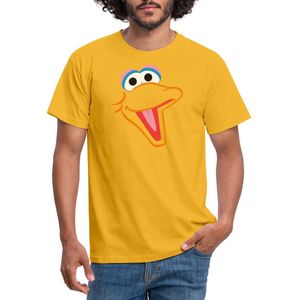 Spreadshirt Sesamstraat Bibo Gezicht Mannen T-shirt