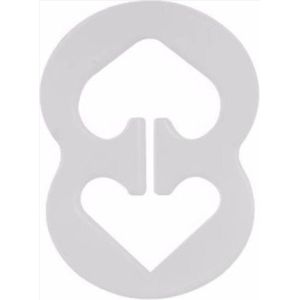 *** Handige BH clip in het wit - Comfortabel - Onzichtbare Beha - BH-accessoire Witte Comfort van Heble® ***