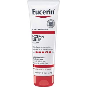 Eucerin Eczeemverlichtende crème, volledige bodylotion voor eczeemgevoelige huid, hydraterende eczeemcrème, lichaam