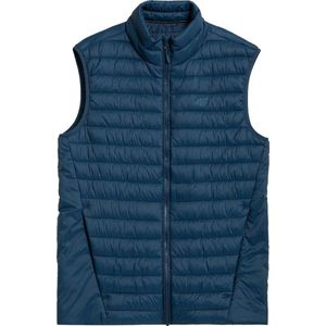 4F Men's Vest H4Z21-KUMP001-30S, Mannen, Marineblauw, Mouwloos, maat: M