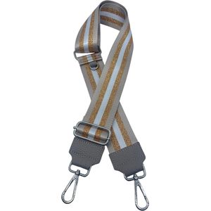 Schoudertas Band - Hengsel - Bag strap - Fabric Straps - Boho - Chique - Chic - Minimalistische lijnen in drie kleuren
