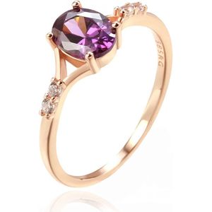 Cilla Jewels - Damesring - Koper - Roségouden Plating - Zirkonia