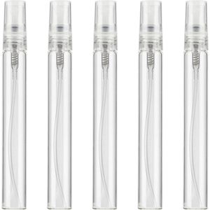 10 Ml Gras Doorzichtige Spuitfles - Hervulbare Parfumverstuiver - Lege Vloeistofcontainers - Voor Etherische Oliën - Persoonlijke Schoonheidsverzorging .