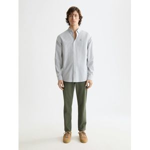 SCOTCH & SODA - Seasonal Core - Overhemd - Groen/Wit - Gestreept
