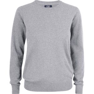 Cutter & Buck Oakville Crewneck Dames 355417 - Grijs Melange - S