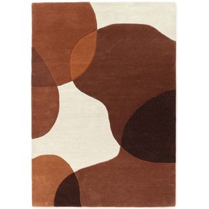 Wollen vloerkleed - Dune terracotta 160x230 cm