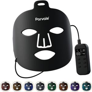 PARVALE® Led Gezichtsmasker - Collageen & Led Masker - Infraroodlamp - Rood Licht Therapie - Infraroodtherapie - Red Light Therapy - Led Face Mask