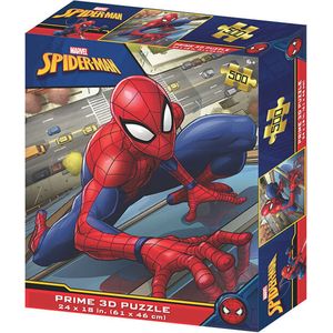 Spiderman 3D puzzel 500 stuks
