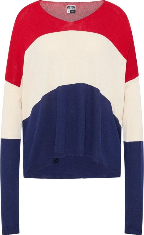 Dreimaster - Gebreide Trui - Rood - Dames - Lichtgewicht - Made in Italy