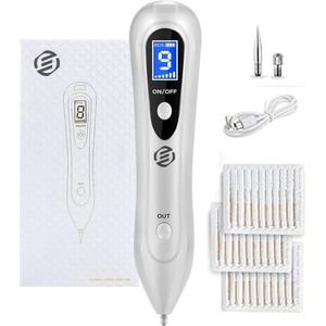 Equivera Laser Plasma Pen - Huidverzorging - Gezicht - Huid - Donkere Vlekken - Sproeten - Pigmentvlekken - Wratten - Tattoo - Moedervlekken - Verwijderaar - Schoonheid - Huidverjonging