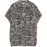 TOM TAILOR - Blouse - Beige - Dierenprint - Kwartmouw