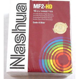 NASHUA MF2-HD 10 Pack 3 1/2"" Hard Drive Diskettes