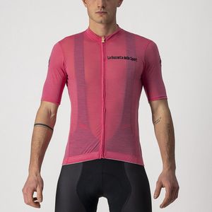 Castelli Giro d'Italia Fietsshirt korte mouwen Roze Heren - MAGLIA ROSA 90 ANNI ROSA GIRO - XL