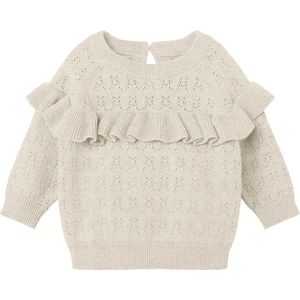Name It baby meisjes trui OSILLA Peyote Melange Regular Fit