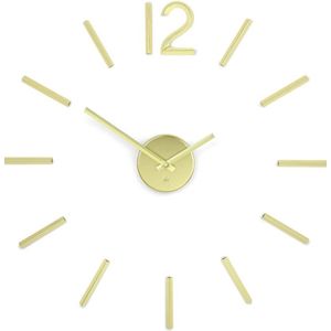 Goudkleurige wandklok Umbra Blink Wall Clock - Brass