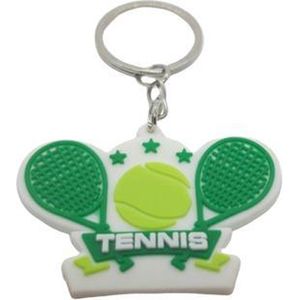 Akyol - tennis Sleutelhanger - Tennis - de echte tennis liefhebber - tennis - tennis sleutelhanger - tennisbal - tennissen - 4 x 3 CM