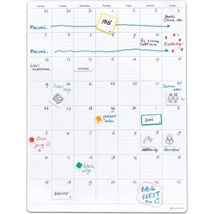 GreenStory - Sticky Whiteboard - Kalender - Maandplanner - 2 maanden