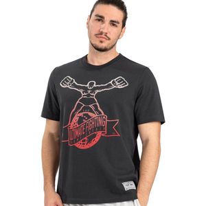 UFC by Venum Ulti-Man T-Shirt Grijs Rood - S