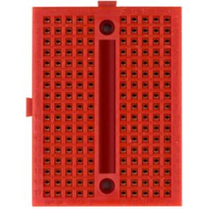 OTRONIC® Mini Breadboard 170 gaats voor prototyping Rood (connect)