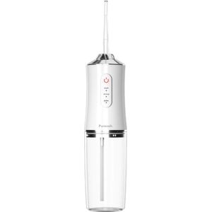 PureVolt Waterflosser - Tandenflosser - Monddouche - Wit - 3 Standen - 240ml Water Reservoir - Waterflosser Draadloos - Flosapparaten - Mondverzorging
