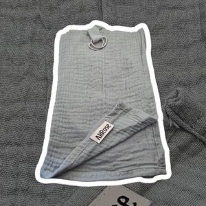 AliRose – 100% Katoenen Babydeken | Multifunctioneel – Ademend, Zacht & Stijlvol - Pastel Groen