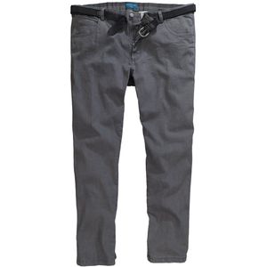 Boston Park Boston Park - Heren - Boston Park jeans swing pockets tot maat 74/35 - Grijs denim - Maat 56